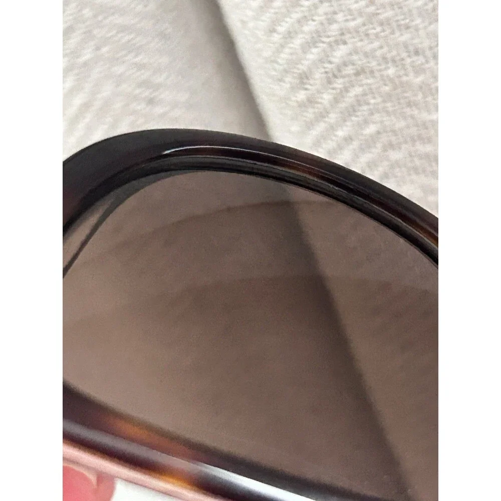 Kenneth Cole KC7145 Women's Cat Eye Sunglasses Black/Brown Tinted 55-22 140mm